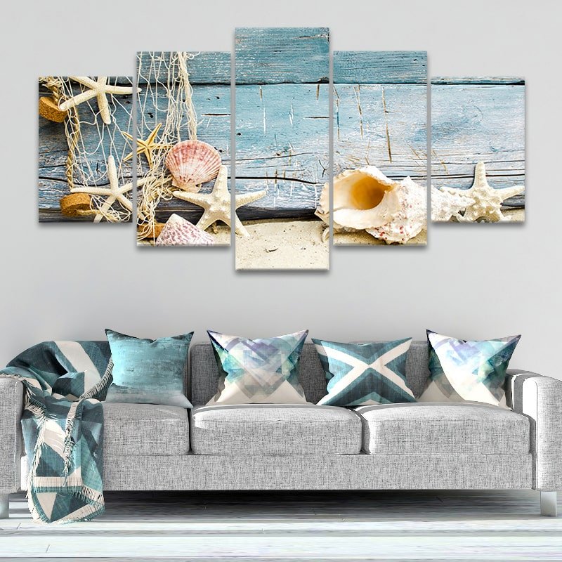 Seashells Wall Art Canvas-Stunning Canvas Prints