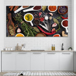 Kitchen Spices Wall Art-Stunning Canvas Prints
