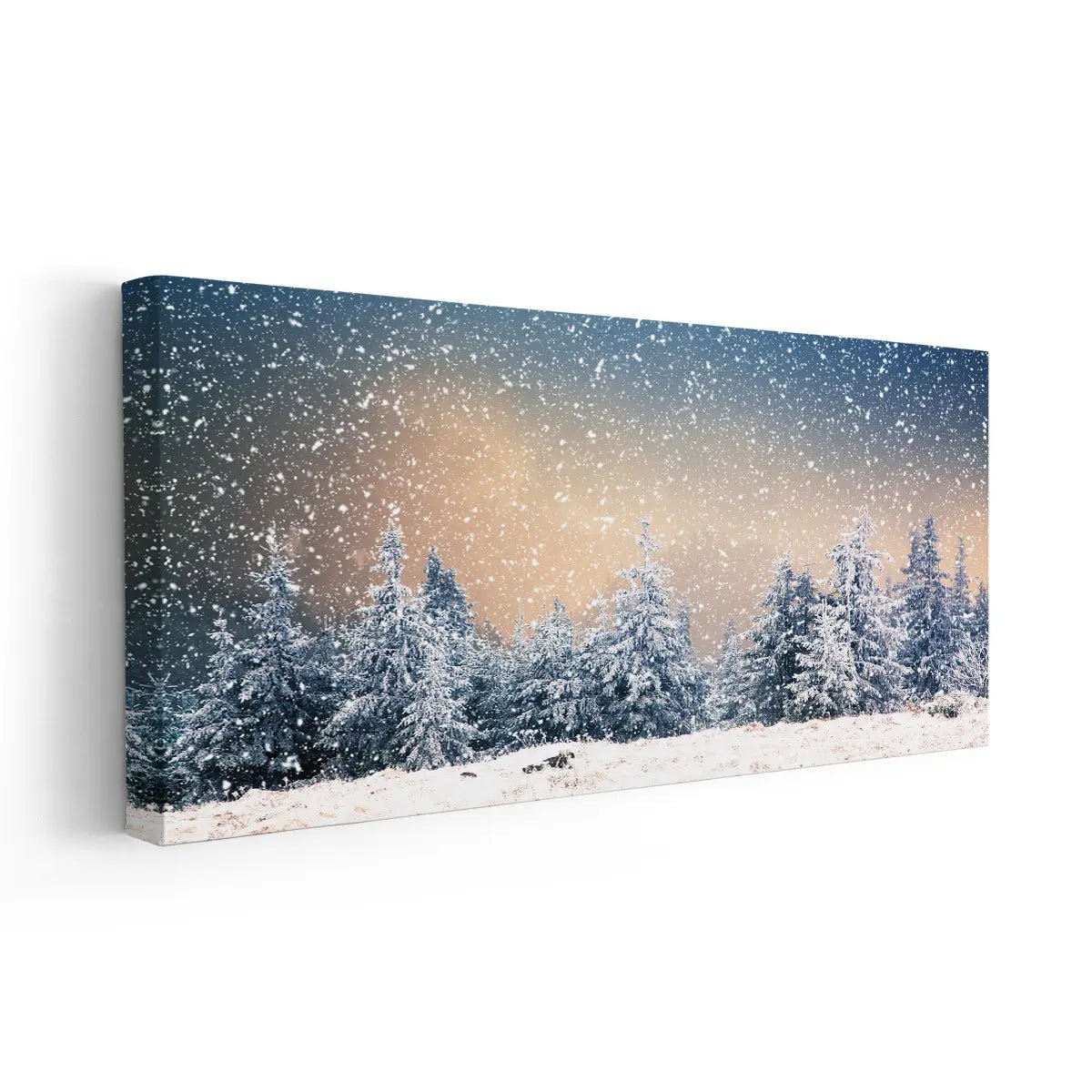 Christmas Forest Wall Art Canvas-Stunning Canvas Prints