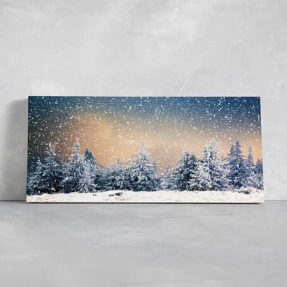 Christmas Forest Wall Art Canvas-Stunning Canvas Prints