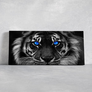 Blue Eyed Tiger Wall Art Canvas-Stunning Canvas Prints