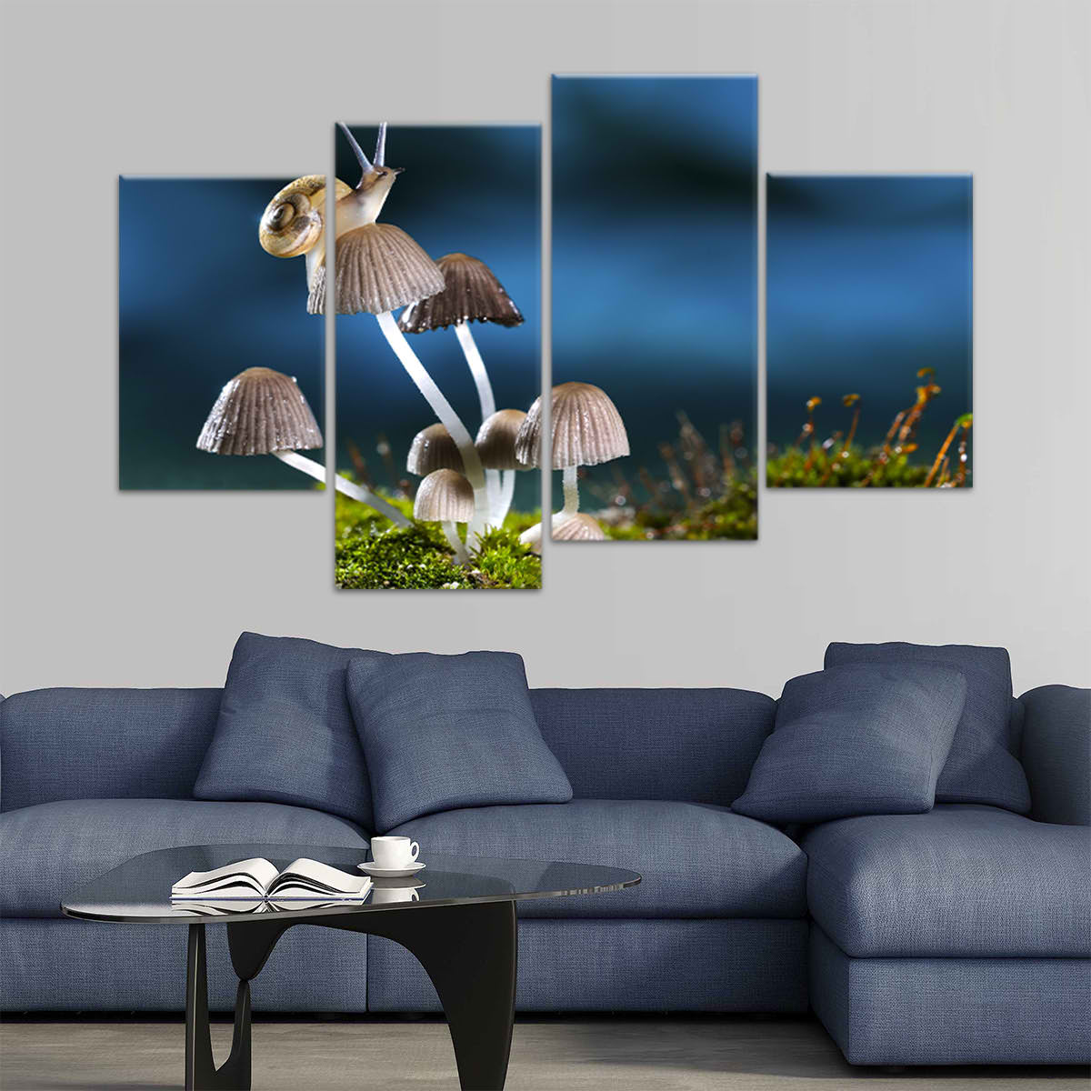 Roman Snail Wall Art Canvas-Stunning Canvas Prints