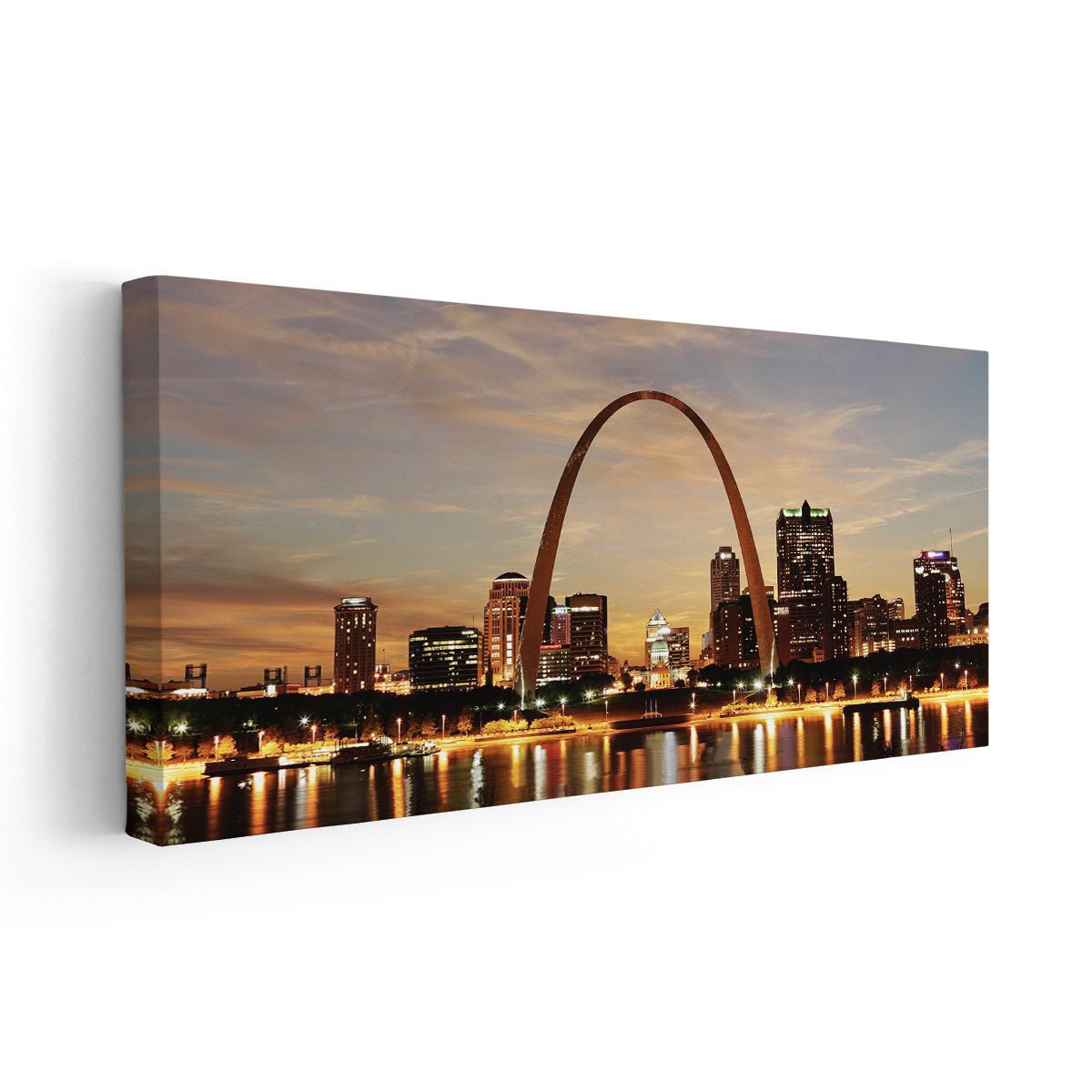 St Louis Skyline Wall Art Canvas-Stunning Canvas Prints