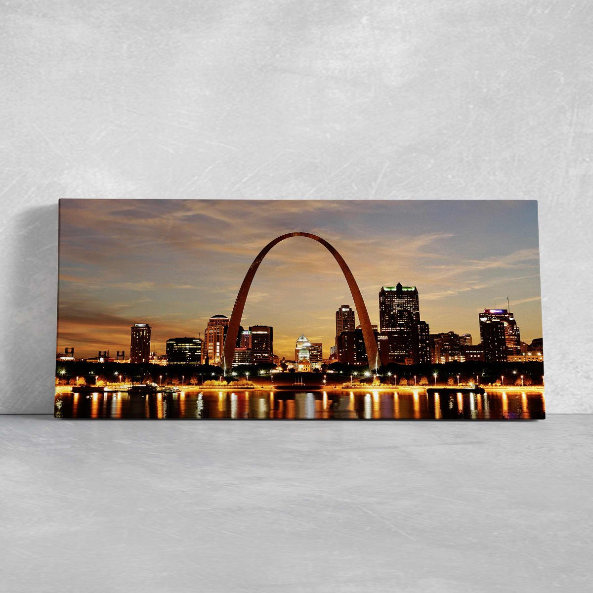 St Louis Skyline Wall Art Canvas-Stunning Canvas Prints