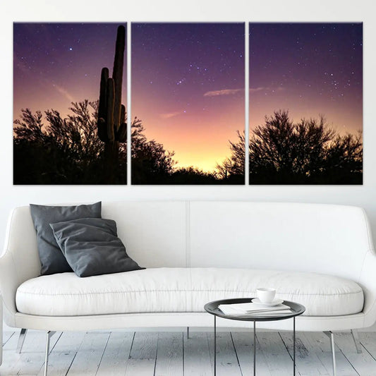 Desert Sunrise Wall Art Canvas-Stunning Canvas Prints