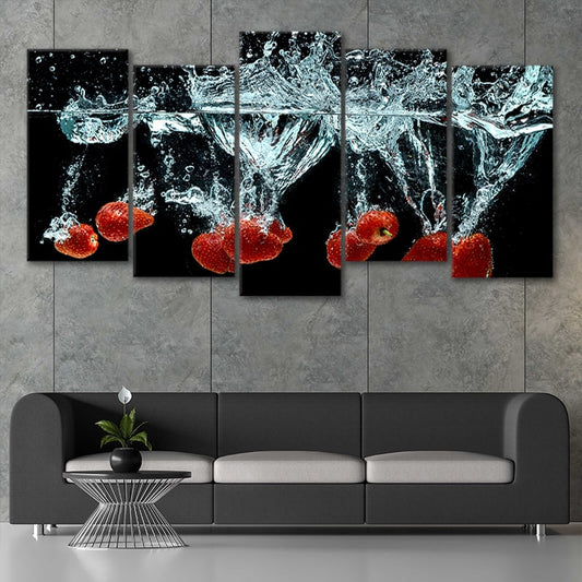 Strawberries Wall Art Canvas Print-Stunning Canvas Prints