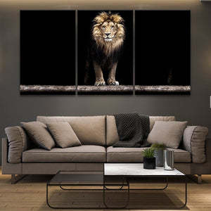 Majestic Lion Wall Art Canvas-Stunning Canvas Prints