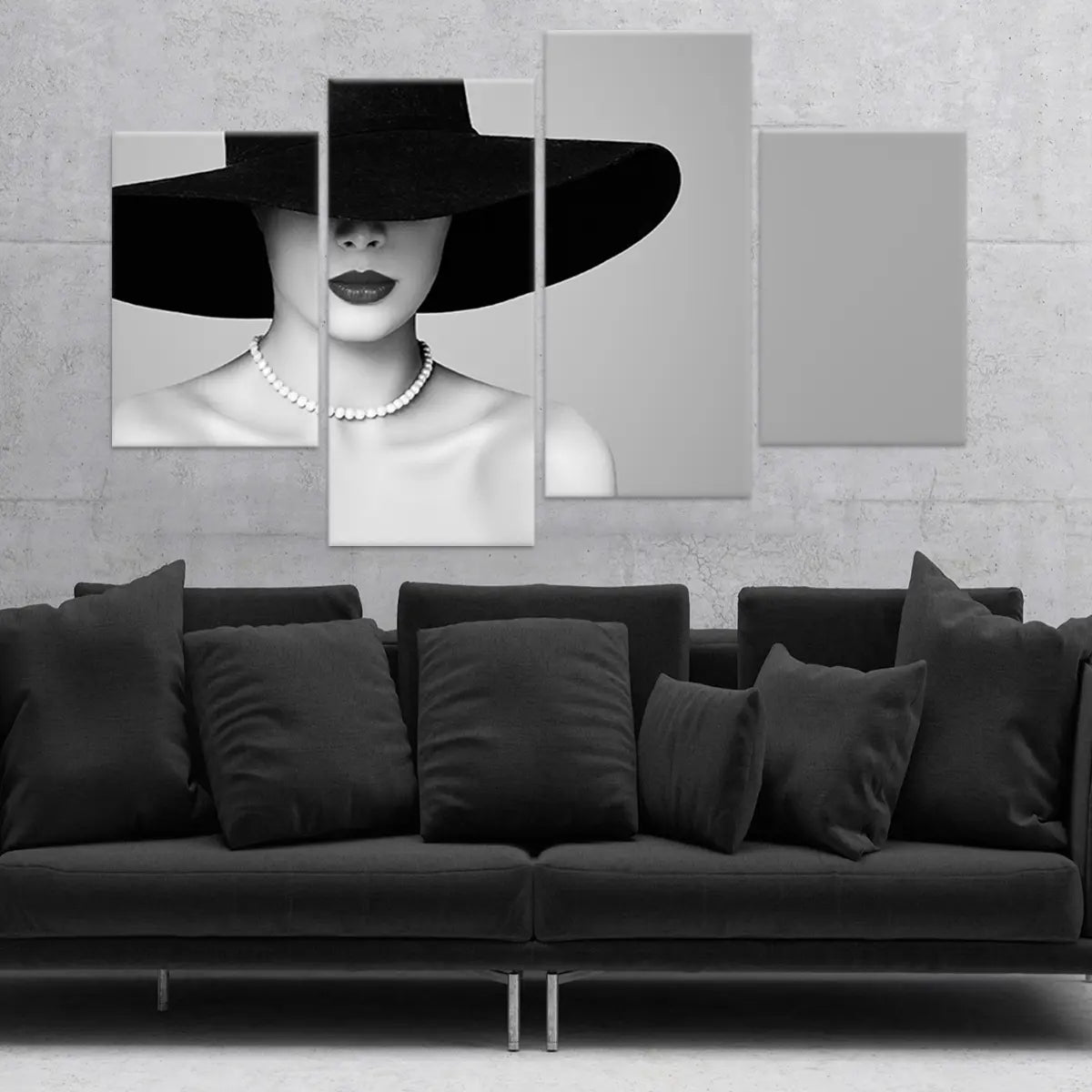 Classy Woman Wall Art Canvas Print-Stunning Canvas Prints