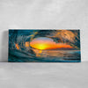 Sunset Ocean Wave Wall Art For Bedroom Wall-Stunning Canvas Prints