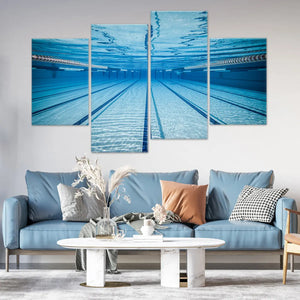 Swimming Pool Wall Art Canvas Print-Stunning Canvas Prints