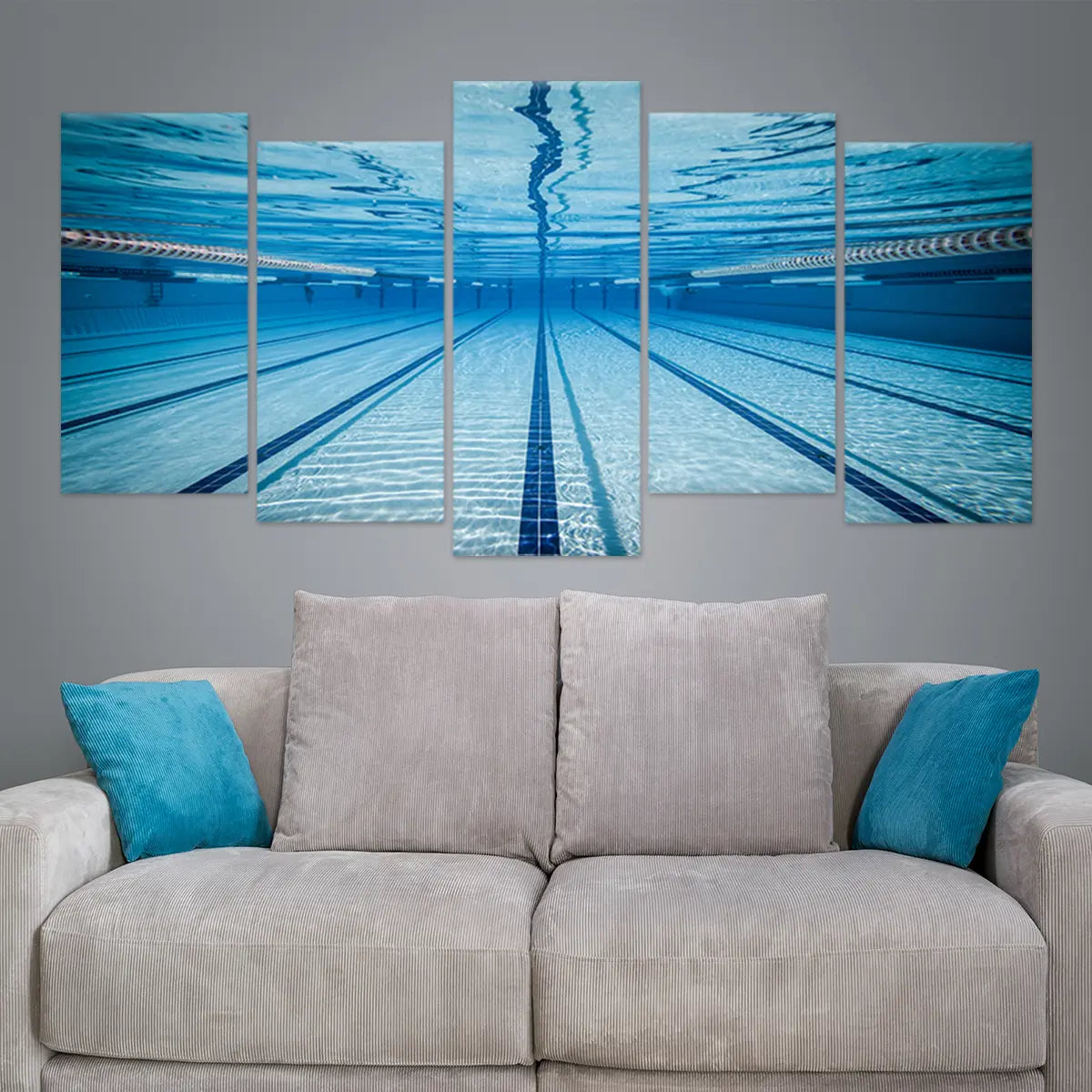 Swimming Pool Wall Art Canvas Print-Stunning Canvas Prints