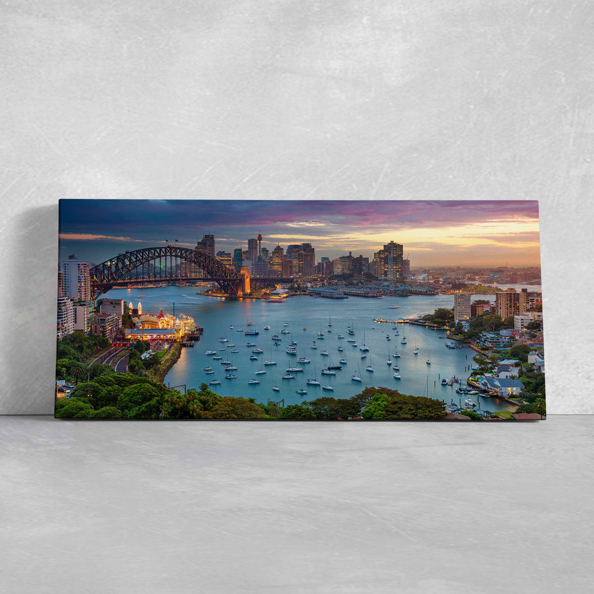 Sydney Australia Skyline Wall Art Canvas-Stunning Canvas Prints