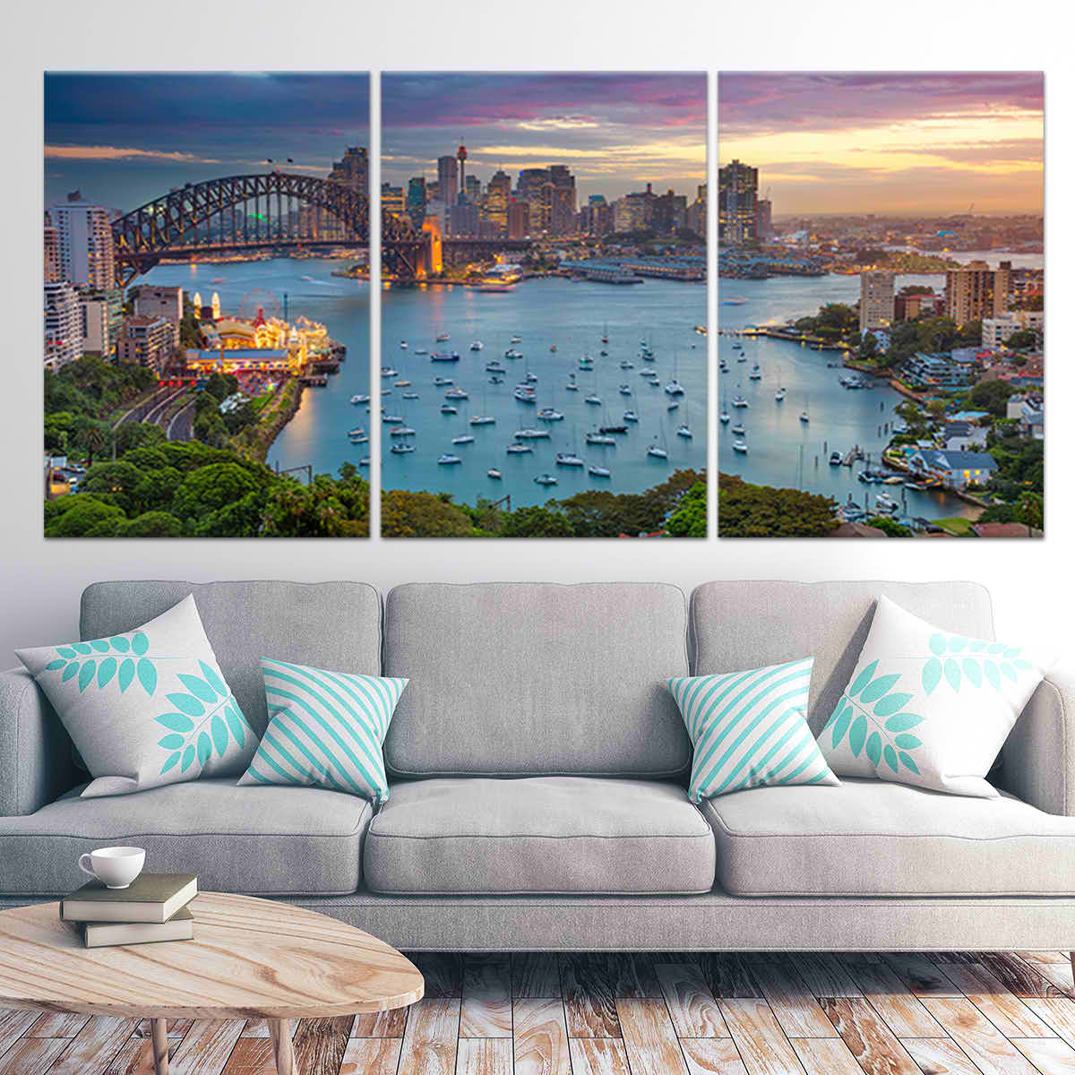 Sydney Australia Skyline Wall Art Canvas-Stunning Canvas Prints