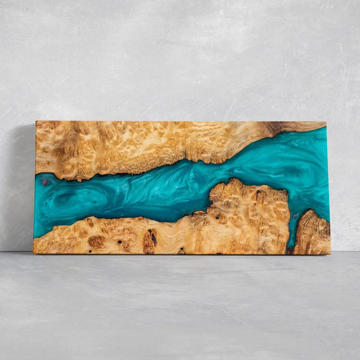 Teal River Abstract Wall Art Canvas-Stunning Canvas Prints