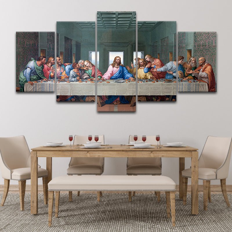Last Supper Wall Art for Living Room Decor Prints Frame Canvas Poster  セールファッション