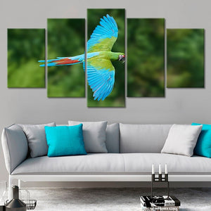 Tropical Parrot Wall Art Canvas-Stunning Canvas Prints