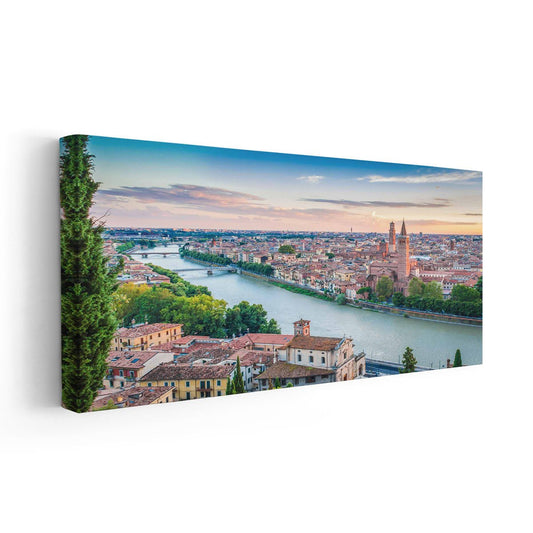 Verona Skyline Wall Art Canvas-Stunning Canvas Prints