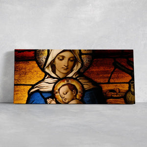 Virgen Mary Wall Art Canvas Print-Stunning Canvas Prints