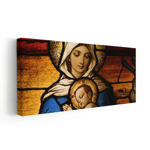 Virgen Mary Wall Art Canvas Print-Stunning Canvas Prints