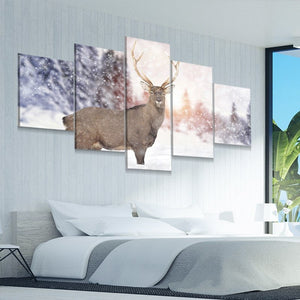 White Tail Deer Wall Art Canvas-Stunning Canvas Prints