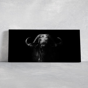 Black And White Buffalo Wall Art Canvas-Stunning Canvas Prints