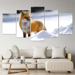 Wild Red Fox Wall Art Canvas-Stunning Canvas Prints