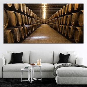 Old Wine Cellar Wall Art Canvas Print-Stunning Canvas Prints