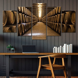 Old Wine Cellar Wall Art Canvas Print-Stunning Canvas Prints