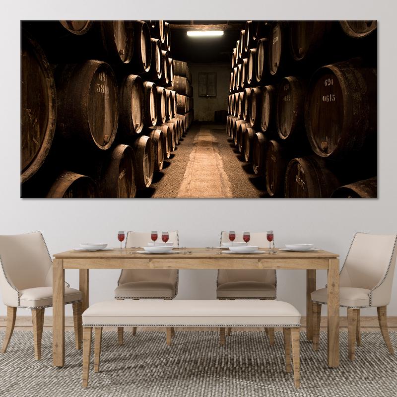 Wine discount cellar decor