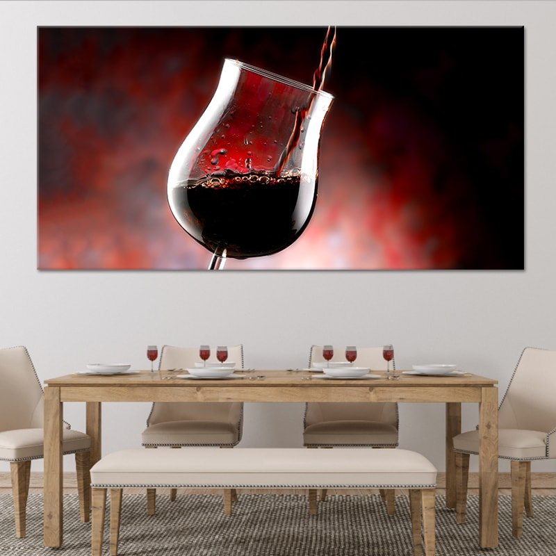 Unique Wine Glass Wall Art Photographic Print for Sale by Rell1970