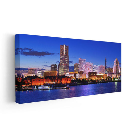 Yokohama Skyline Wall Art Canvas-Stunning Canvas Prints