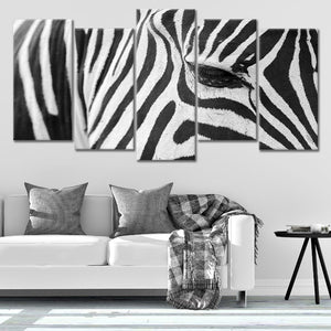 African Zebra Wall Art Canvas-Stunning Canvas Prints