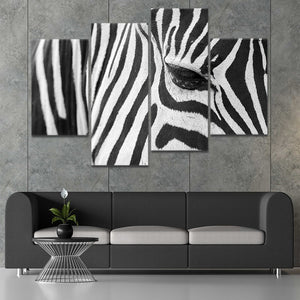 African Zebra Wall Art Canvas-Stunning Canvas Prints