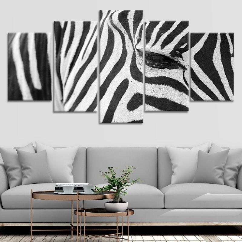 African Zebra Wall Art Canvas-Stunning Canvas Prints