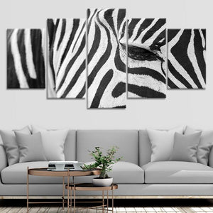 African Zebra Wall Art Canvas-Stunning Canvas Prints