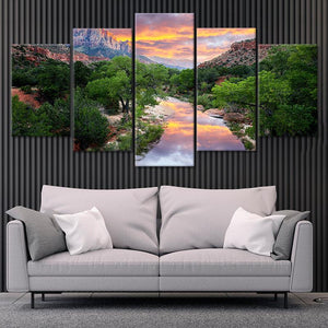 Zion National Park Wall Art Canvas-Stunning Canvas Prints